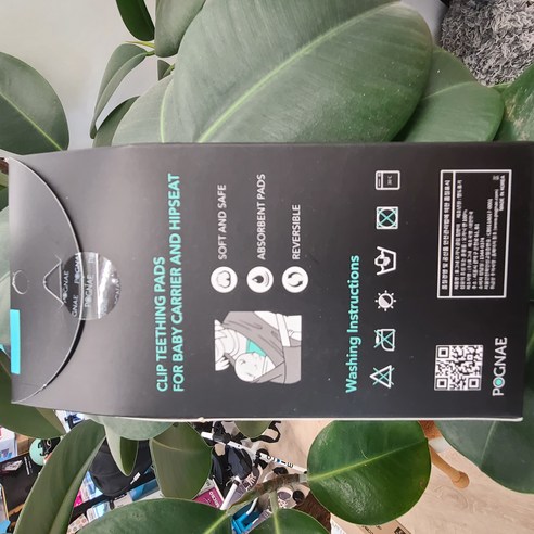 순면 감촉, 간편한 클립형 포그내 아기띠 침받이로 침독 걱정 끝!