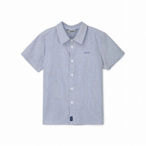레노마키즈 [레노마키즈] 남아핀스트라이프 셔츠 블루 (R2221B303_13)