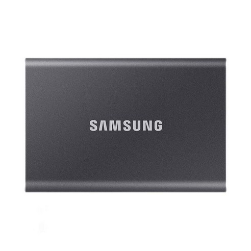 삼성전자 T7 USB 3.2 포터블 외장 SSD, 500GB, 그레이