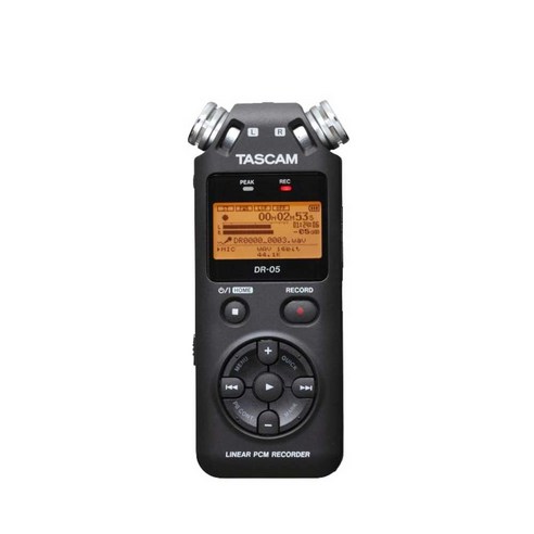 TASCAM DR-05 DR05X 보이스 레코더 유튜버 녹음기, DR-07X