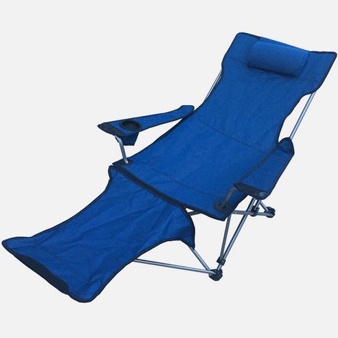 야외 접이식 라운지 의자 휴대용 울트라 라이트 비치 의자 낚시 의자, 분리 가능한 파란색 단단한 천 358