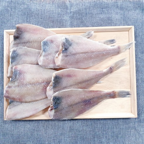 삼천포 용궁수산시장 반건조 생선 참가자미 3~6미/자두가자미(5미이상) 1세트, 자두가자미(5미이상 총800g 내외), 1개