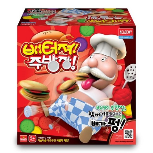 아카데미과학 배터져 주방장 보드게임 81125, 상세 설명 참조, 1개