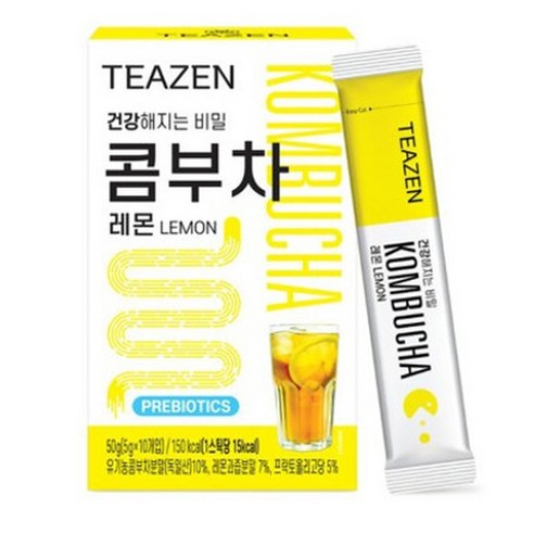 티젠콤부차 티젠 콤푸차 레몬 5g x 20개입 Best Top3