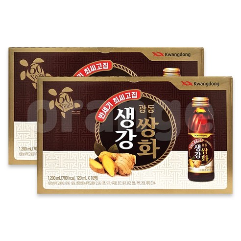 [다나아팜] 광동 생강쌍화 120ml x 20병, 120ml, 20개