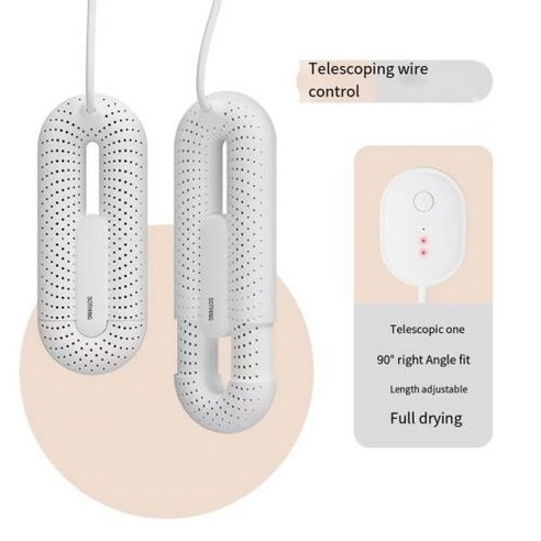 신발건조기 미니 전기 줌 제습기 타이머, 22.White zoom timer – EU