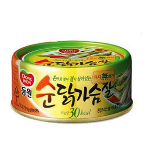 동원 순닭가슴살 통조림, 135g, 12개