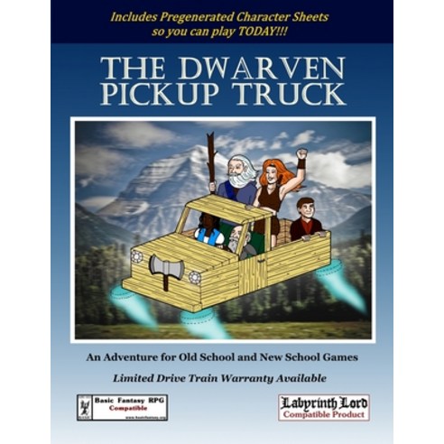 (영문도서) The Dwarven Pickup Truck Paperback, Lulu.com, English, 9781312780552