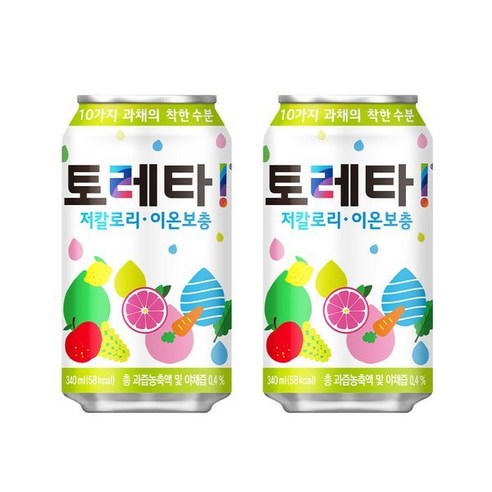 토레타 스포츠음료 이온음료 240ml 340ml 500ml 1.5L 8입 각2개씩 제로사이다 제로소다콜라, 8개