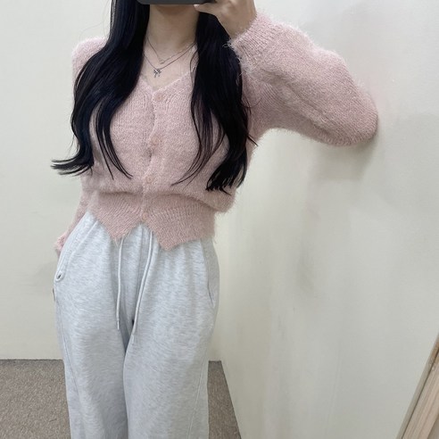다양한 색상과 높은 퀄리티의 VANANA2 여성 앙고라 가디건