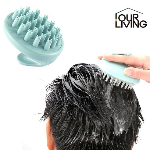 아워리빙 샴푸브러쉬, 1개, PE타입