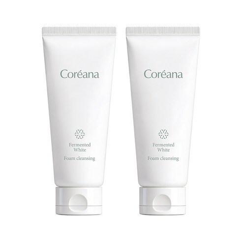 코리아나 발효 화이트 폼 클렌징, 2개, 150ml