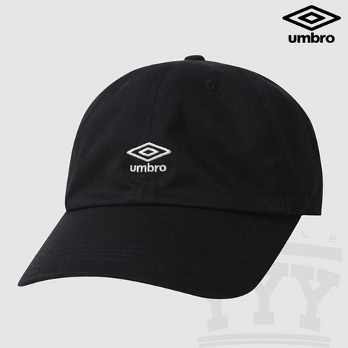 엄브로 에센셜 스몰로고 볼캡 UO123CCP11 BLK, 57