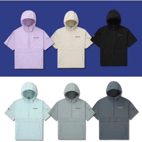 변덕스러운 날씨, 스타일은 포기 못해! 디스커버리 아노락 반팔로 고민 해결! 디스커버리아노락