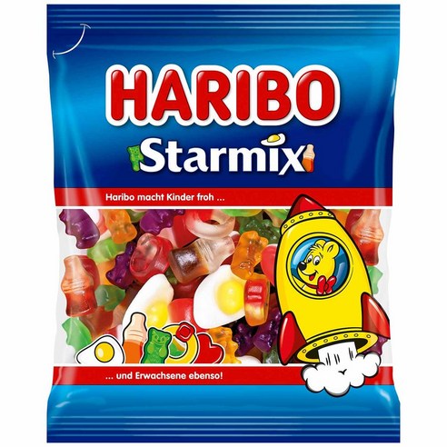 하리보 젤리 스타믹스 175g 독일직송 수입간식 Haribo Starmix, 3개