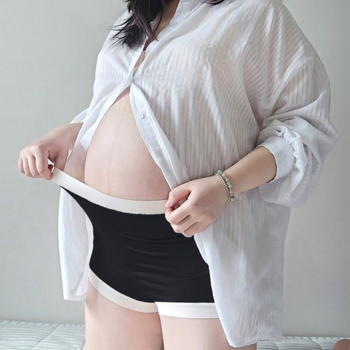 편안함과 스타일을 모두 갖춘 임산부 필수템, 무압박 인견 팬티 세트 인견임산부팬티