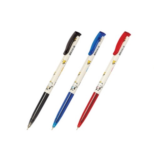 자바펜 슬림 볼펜 0.38mm, 파랑, 144개