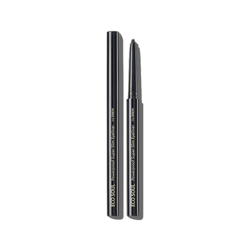 [더샘] 에코 소울 파워프루프 초슬림 아이라이너 BK01 나이트 블랙 Eco Soul Powerproof Super Slim Eyeliner BK01 Night Black, 1개