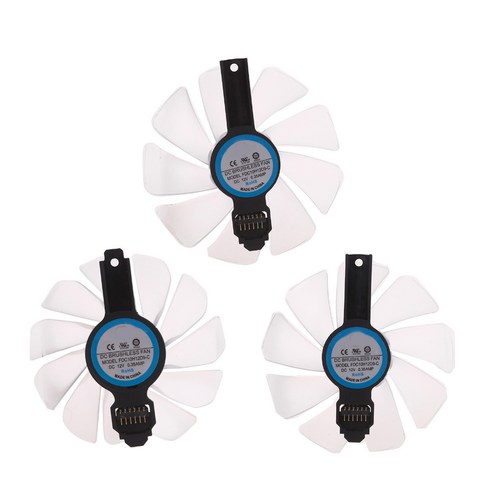 Sapphire Radeon RX5700XT를위한 그래픽 카드 냉각 팬 비디오 카드 팬 쿨러, C