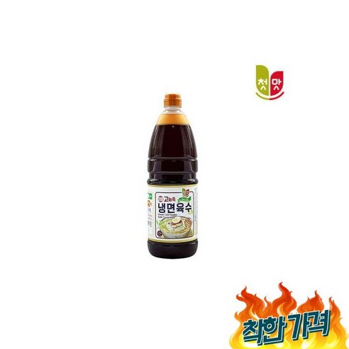 청우첫맛 고농축냉면 2.1kg 냉면, 청우첫맛 고농축냉면 2.1kg 냉면육수, 4개