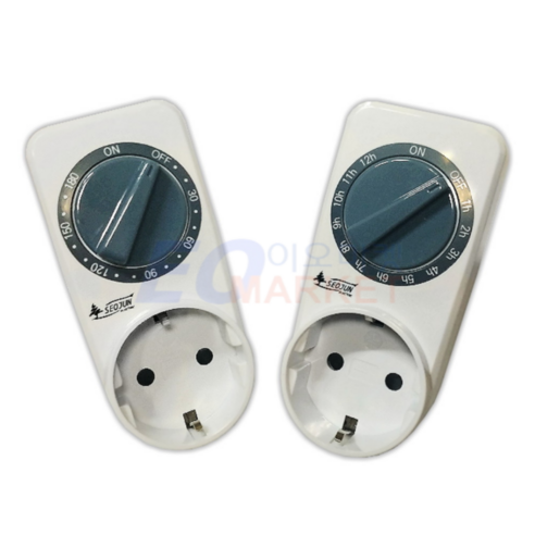 서준전기 12시간 타임스위치 콘센트 SJP-D12H, 1개 타이머콘센트