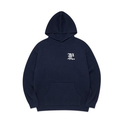 LMC 후드티 GOTHIC KNIT HOODIE navy