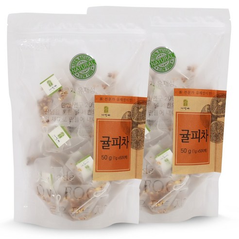 자연애 귤피차 삼각티백 100개입(50티백X2개), 1g, 50개입, 2개