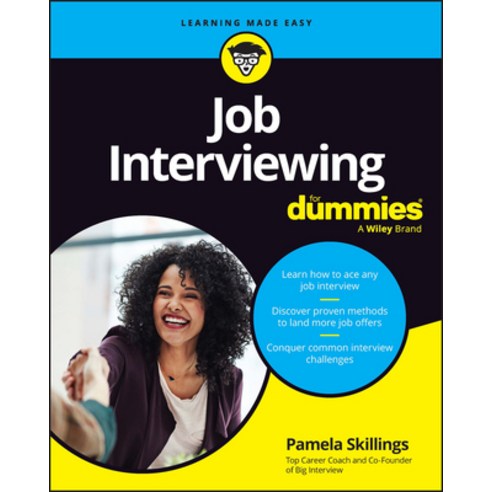 (영문도서) Job Interviewing for Dummies Paperback, John Wiley & Sons Inc., English, 9781394192915