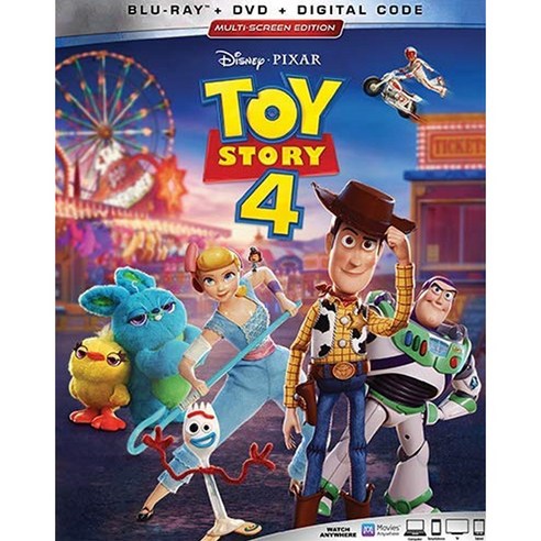 토이 스토리 4 TOY STORY 4 (블루레이 영어) 어린이&가족