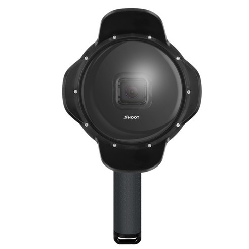 Gopro Hero 5 돔 포트 수중 다이빙 커버 렌즈 케이스, 6 인치, PC ABS