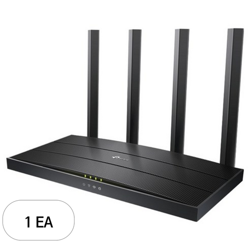 티피링크 AX1500 듀얼 밴드 기가비트 Wi-Fi 6 인터넷 공유기, Archer AX12, 1개