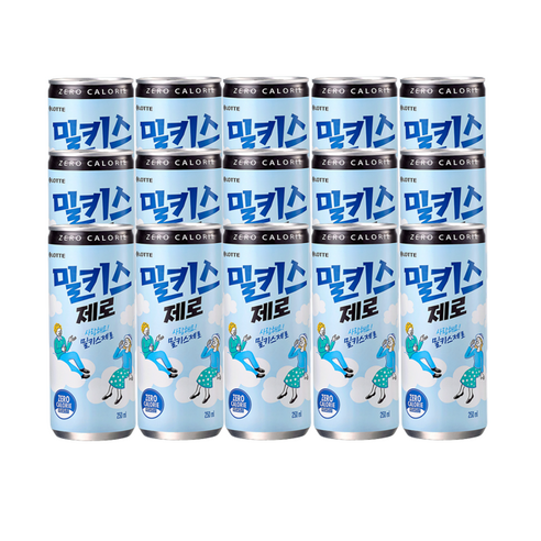 [안녕골목마켓]_밀키스제로, 250ml, 250ml 15캔
