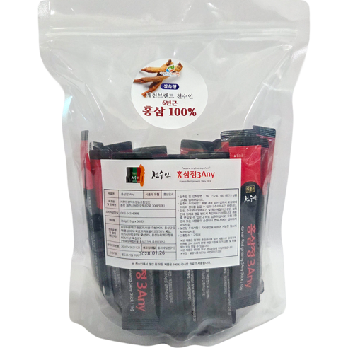홍삼정3any 스틱, 50개, 15g
