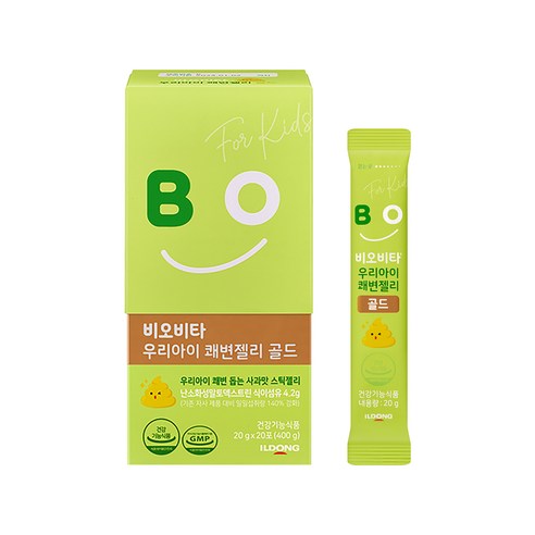 비오비타 일동제약 우리아이 쾌변젤리 20p, 1개, 400g