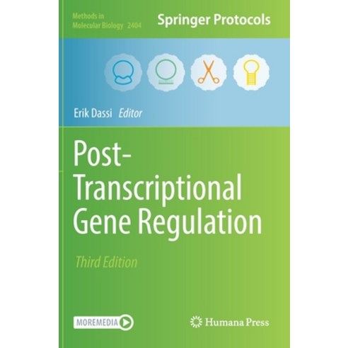 (영문도서) Post-Transcriptional Gene Regulation Hardcover, Humana, English, 9781071618509