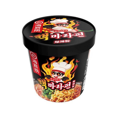 하이디라오 핵마라펀 컵라면 100g