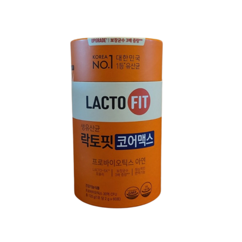 락토핏 종근당건강 생유산균 코어맥스, 120g, 1개