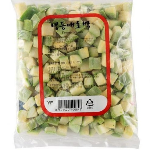 애호박 된장 짜글이 200g, 4개 애호박농우 Best Top5 10 애호박(냉동) 깍뚝 1kg, 1개, 단품