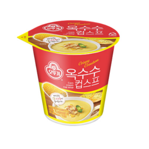 오뚜기 옥수수 컵스프, 10개, 27g