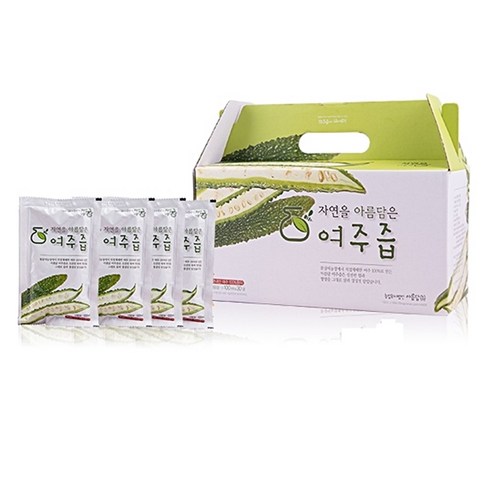 무농약 여주즙 효능 여주진액 대용량 100ml 30포, 1박스, 3kg