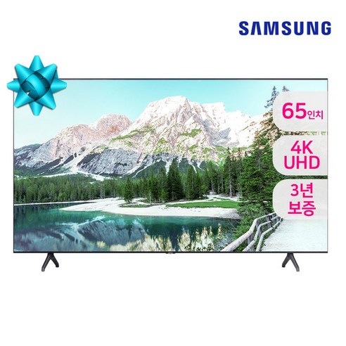 삼성전자 65인치 크리스탈 UHD LED TV 4K SMART TV 65TU7000 3등급 스마트티비, 스탠드