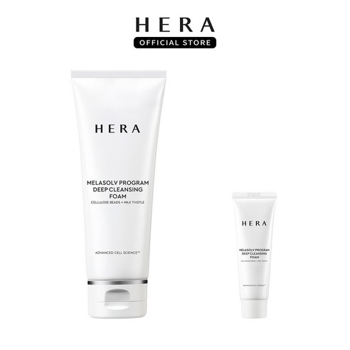 헤라 멜라솔브 프로그램 딥 클렌징 폼 200G, 1개