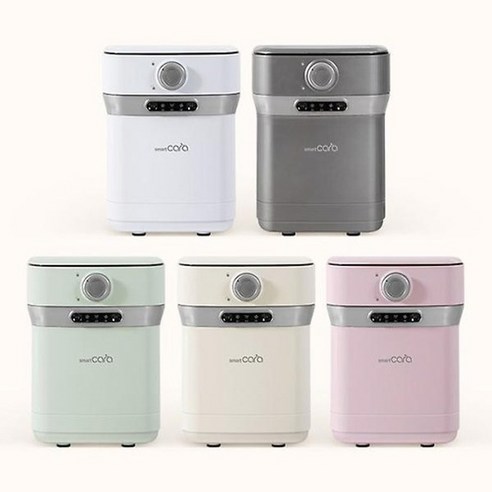 스마트카라 음식물처리기 PCS-400 프리스텐드 방식 건조분쇄기술 3중 에코필터, 화이트
