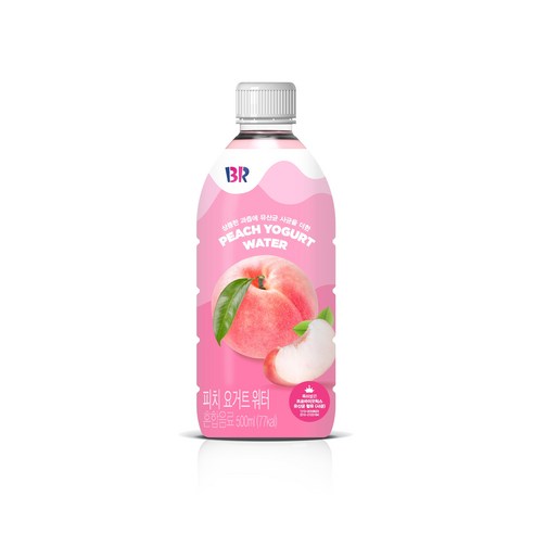 베스킨라빈스 피치요거트, 500ml, 16개