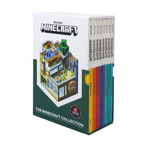 (영어원서) Minecraft Guide 8 Book Slipcase Collection