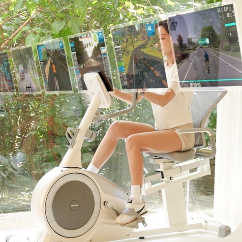 안락함 속에서 피어나는 건강한 활력, 멜킨 스마트 그랜드 좌식바이크