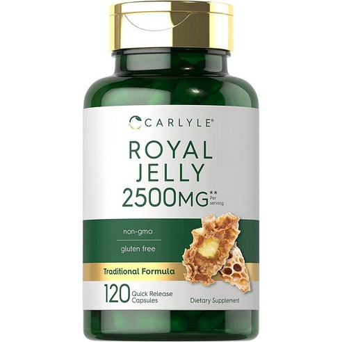 칼라일 로열 젤리 캡슐 2500mg 120개, 1개, 120정