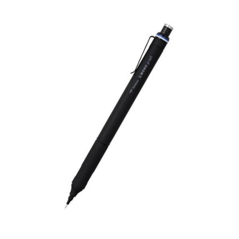 톰보우 모노그래프 파인 0.5mm 0.3mm 샤프 펜슬 실버 블랙, 0.5mm 블랙