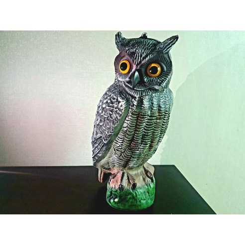 진짜같은 부엉이 모형: 동물 퇴치와 장식을 위한 완벽한 솔루션