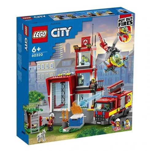 레고 시티 60320 소방서 혼합색상